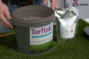 two part turf adhesive