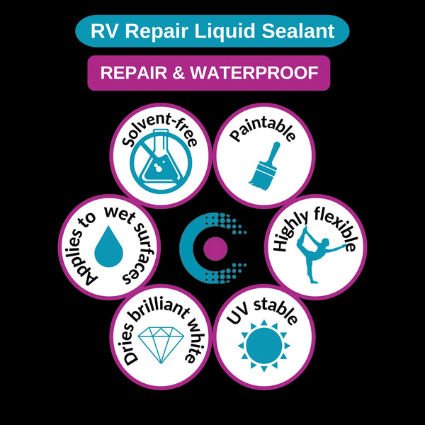 RV Repair Liquid Sealant